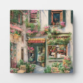 Eine italienische Street Scene Ephemera Design Ser Fotoplatte (Vorderseite)