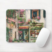Eine italienische Street Scene Ephemera Design Ser Mousepad (Mit Mouse)
