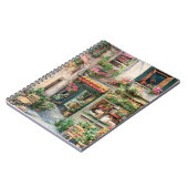 Eine italienische Street Scene Ephemera Design Ser Notizblock (Linke Seite)