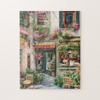 Eine italienische Street Scene Ephemera Design Ser Puzzle