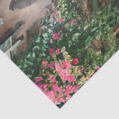 Eine italienische Street Scene Ephemera Design Ser Seidenpapier (Ausschnitt)