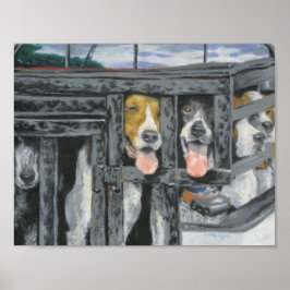 "Eine Jagd, die wir gehen werden" Poster