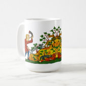 Eine Jagd gehen wir Kaffeetasse (Vorderseite Links)