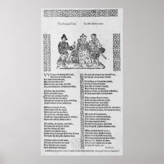Eine Jagdszene Poster (Vorne)