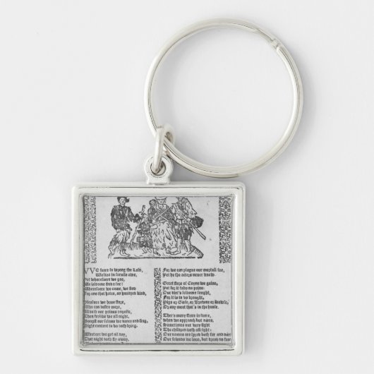 Eine Jagdszene Schlüsselanhänger (Vorne)