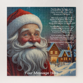 Eine Jahreszeit der Freude und der Weihnachtsmagie Puzzle