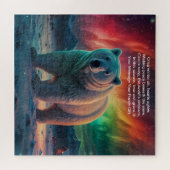 Eine Jahreszeit der Freude und der Weihnachtsmagie Puzzle (Horizontal)