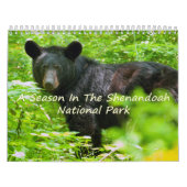 Eine Jahreszeit in Shenandoah Nat. Park-Vulkanvers Kalender (Titelbild)