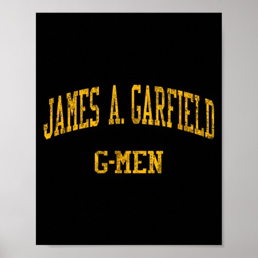 Eine James Garfield High School Hs Poster (Vorne)