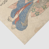 Eine japanische Dusche Seidenpapier (Ausschnitt)