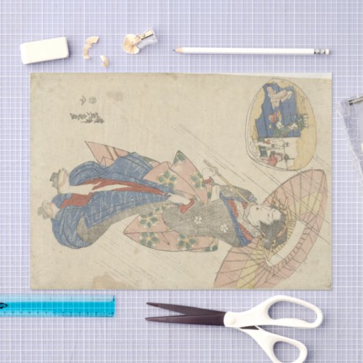 Eine japanische Dusche Seidenpapier (Handwerk)