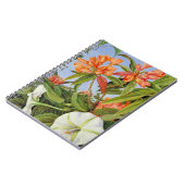 Eine Javan Rhododendrum und Ipomoea Notizblock (Linke Seite)