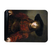 Eine jüdische Brücke - Rembrandt - 1641 Magnet (Horizontal)