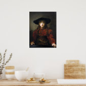 Eine jüdische Brücke - Rembrandt - 1641 Poster (Küche)