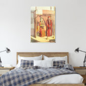 Eine jüdische Ehe, eingraviert von Charles Parsons Leinwanddruck (Insitu (Schlafzimmer))