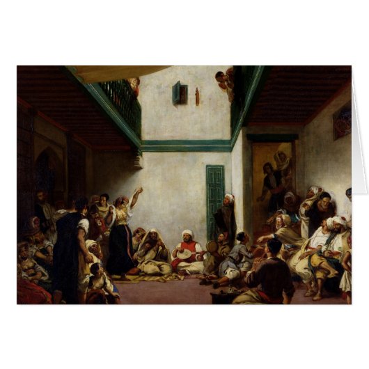 Eine jüdische Hochzeit in Marokko, 1841 (Vorderseite (Horizontal))