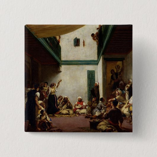 Eine jüdische Hochzeit in Marokko, 1841 Button (Vorderseite)