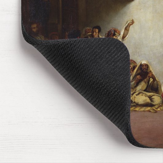 Eine jüdische Hochzeit in Marokko, 1841 Mousepad (Ecke)