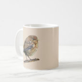 Eine junge Amsel  Kaffeetasse (Vorderseite Links)