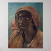 Eine junge schwarze Frau Poster (Vorne)