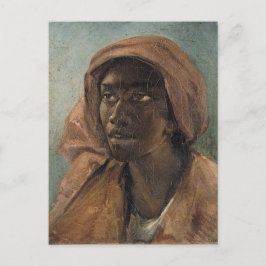 Eine junge schwarze Frau von Gericault Postkarte