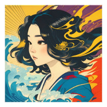 Eine junge vietnamesische Frau