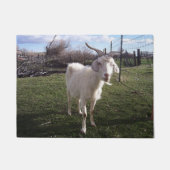 Eine junge Ziege Fußmatte (Vorderseite)