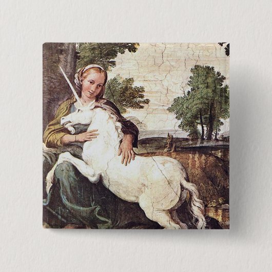 Eine Jungfrau mit einem Unicorn durch Domenico Button (Vorderseite)