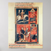 Eine Jungtierjagd und ein König Poster (Vorne)