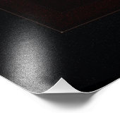 Eine Kabine im Herbst Holz AI Konzept Kunst von Xz Fotodruck (Ecke)