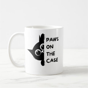 Eine Kaffeetasse mit Katze darauf "So einzigartig!