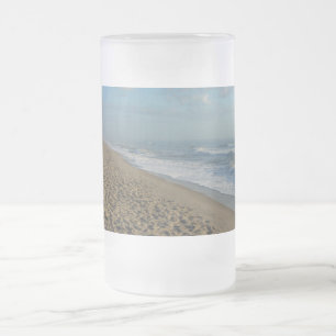 Eine Kakaostrasse Morgen Mattierte Glas-Bier-Tasse Mattglas Bierglas