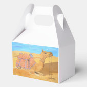 Eine Kamelfavorisierbox Geschenkschachtel (Rückseite)