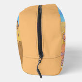 Eine Kameltoiletasche Waschbeutel (Rechts)