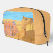 Eine Kameltoiletasche Waschbeutel (Rechte Ecke)