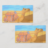 Eine KamelVisitenkarte Visitenkarte (Vorne/Hinten)