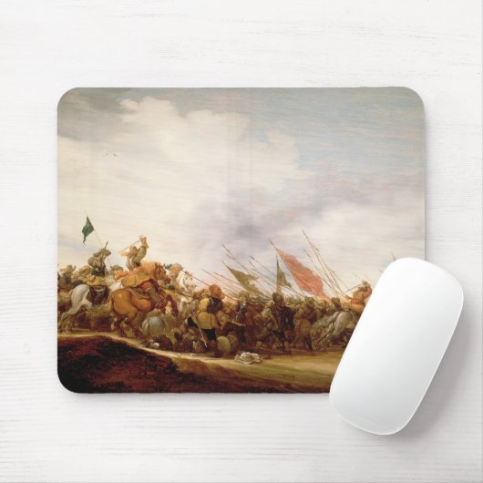 Eine Kampf-Szene, 1653 Mousepad (Mit Mouse)