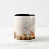 Eine Kampf-Szene, 1653 Zweifarbige Tasse (Mittel)