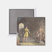 Eine kanadische Hochzeitszeremonie aus "Le Cost" Magnet (Vorderseite/Rückseite)