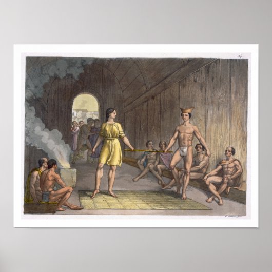 Eine kanadische Hochzeitszeremonie aus "Le Cost" Poster (Vorne)