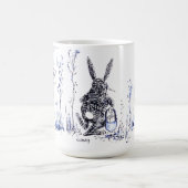 Eine Kaninchenweg-Tasse Kaffeetasse (Mittel)