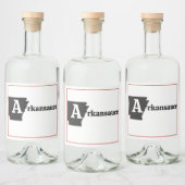 Eine Kansauce Alkoholflaschenetikett (Flaschen)