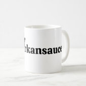 Eine Kansauce Kaffeetasse (VorderseiteRechts)
