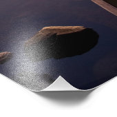 Eine Kanufahrt Erholung am Ufer des Pawtuckaway La Fotodruck (Ecke)