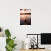 Eine Kanufahrt Erholung am Ufer des Pawtuckaway La Poster (Heimbüro)