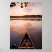 Eine Kanufahrt Erholung am Ufer des Pawtuckaway La Poster (Vorne)