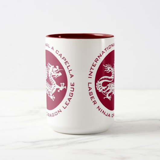 Eine Kapella-Fan-Tasse Zweifarbige Tasse (Mittel)