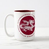 Eine Kapella-Fan-Tasse Zweifarbige Tasse (Links)