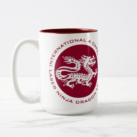 Eine Kapella-Fan-Tasse Zweifarbige Tasse (Links)