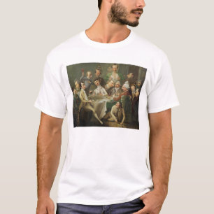 Eine Karikatur-Gruppe, c.1776 (Öl auf Leinwand) T-Shirt